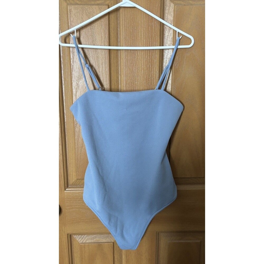 Show Me Your Mumu Amabella Bodysuit Periwinkle Women’s Size Medium NWT